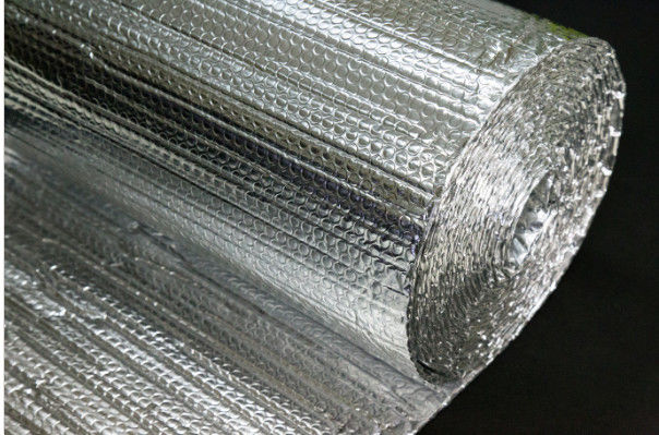Double Sides Aluminum Foil Film / Single Aluminium Film Flame Retardant
